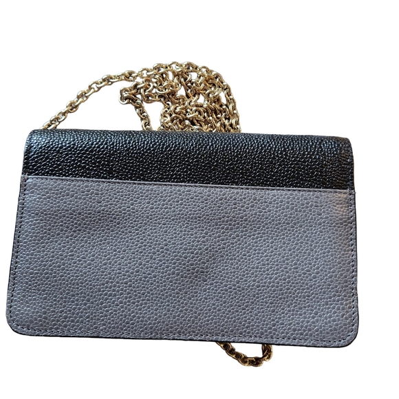 HENRI BENDEL CARLISLE Clutch/Wallet Two Tone (can add chain for crossbody) - Picture 7 of 14